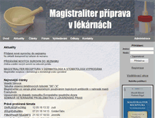 Tablet Screenshot of magistraliter.cz
